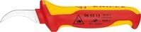 KNIPEX Abmantelungsmesser isolierender Mehrkomponenten-Griff, VDE-gepr&uuml;ft 190 mm, 98