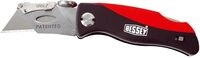 BESSEY Erdi Klingen-Klappmesser mit Kunststoffgriff DBKPH-EU, 160 mm Gesamtl&auml;nge 28