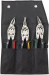 BESSEY Figuren-Scheren Set, 1 x D16, 1 x D16L und 1 x D16S in Rolltasche, f&uuml;r kurze