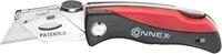 Connex Universalmesser Profi - Robustes Klappmesser mit 6 Klingen - Vielseitiges