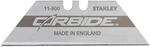 Stanley FatMax Carbide Trapezklingen Pro 8-11-800 (langlebige & h&auml;rter durch