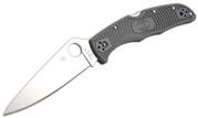 Spyderco C10FPGY Unisex &ndash; Erwachsene Taschenmesser Endura Flat Ground Grau, 21.5 ,