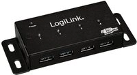 LogiLink UA0149 USB 3.0 HUB 4-port, metal, incl. power Display
