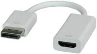 ROLINE DisplayPort-HDMI Adapter, DP Stecker-HDMI Buchse