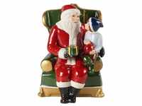 Villeroy & Boch Christmas Toys Santa Auf Sessel, Dekorative...