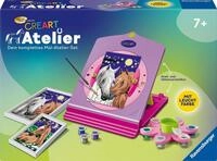 Ravensburger CreArt 28507 - Atelier Pferde - Malen nach Zahlen f&uuml;r Kinder ab 7