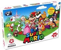 Winning Moves Puzzle 500 Teile Super Mario - Mario and Friends - Puzzle Super...