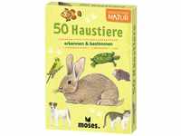 moses. Verlag GmbH 9792 Natur: 50 Haustiere: erkennen & bestimmen (Expedition...