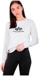 Alpha Industries New Basic Sweater Wmn Sweatshirt f&uuml;r Damen White
