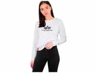 Alpha Industries New Basic Sweater Wmn Sweatshirt für Damen White