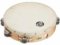 LP Latin Percussion CP Wood Tambourin Holz 10" doppelreihig mit Fell CP380