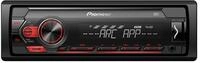 Pioneer Electronics MVH-S220DAB, 1-DIN-Autoradio mit RDS und DAB+, rot, USB...
