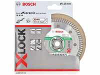 Bosch Professional 1x Diamanttrennscheibe Best (für Keramik, X-LOCK, Extraclean