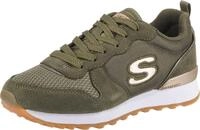 Skechers Damen Retros-og 85-goldn Gurl sneakers, Olive Suede Nylon Mesh Rose Gold