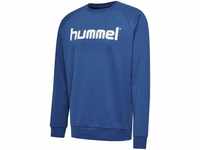 Hummel Herren Hmlgo Cotton Logo Sweatshirt, True Blue, XL EU
