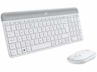 Logitech MK470 Slim Combo Kabelloses Tastatur-Maus-Set, 2.4 GHz Verbindung via