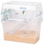 Ferplast Gabbia per Criceti DUNA SPACE Gabbietta con Fondo ampio, Accessori inclusi,
