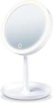 Beurer BS 45 Beleuchteter Kosmetikspiegel mit LED Licht, Touch Sensor Knopf,