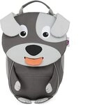 Affenzahn Kinderrucksack f&uuml;r 1-3 J&auml;hrige im Kindergarten - Hugo Hund - Grau
