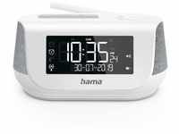 Hama Radiowecker mit Stereo-Digitalradio, Bluetooth, USB-Ladefunktion, DR36SBT