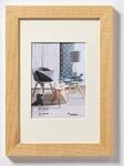 walther design Bilderrahmen natur 40 x 50 cm mit Passepartout, Home Holzrahmen...