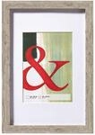 walther design Bilderrahmen grau 50 x 70 cm Echtglas Stockholm EA070D