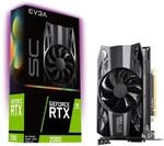 EVGA GeForce RTX 2060 SC GAMING, 6GB GDDR6, HDB L&uuml;fter, Grafikkarte 06G-P4-2062-KR,