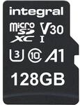 Integral 128 GB Micro-SD-Karte 4K Video Premium High Speed Speicherkarte SDXC bis zu