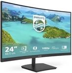 PHILIPS 241E1SCA - 24 Zoll FHD Curved Monitor, FreeSync (1920x1080, 75 Hz, VGA, HDMI)