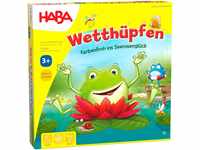HABA 305272 - Wetthüpfen, Würfelspiel für Kinder von 3 bis 7 Jahren mit