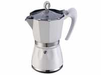 G.A.T. 2790000080 Espressokocher bereitet bis zu 3 Tassen, weiß