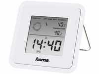 Hama digitale Wetterstation (Raumthermometer, Hygrometer, digitale Anzeige von