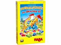 HABA 305297 - Funkelschatz – Das Drachen-Ei, Sammelspiel ab 6 Jahren; neue