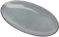 Broste Copenhagen 14533171 Servierplatte, Steinzeug, NORDIC SEA, 22cm
