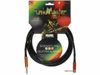 KLOTZ FunkMaster high end gitarren- & bass kabel (gerade - gewinkelt) (6,0)