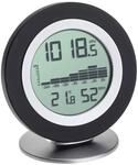 TFA Dostmann WeatherHub Digitales Barometer-Thermometer-Hygrometer Cosy BARO,