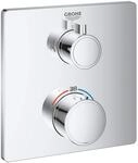 GROHE Grohtherm, Badewannenarmatur Thermostat (Duscharmatur f&uuml;r die Badewanne,