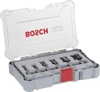 Bosch Professional 6tlg. Nutfr&auml;ser Set (f&uuml;r Holz, Zubeh&ouml;r Oberfr&auml;sen mit 8 mm