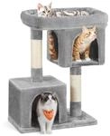 Feandrea Kratzbaum, 84 cm Katzenbaum, L, Katzenhaus f&uuml;r gro&szlig;e Katzen bis zu 7 kg,