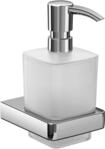 EMCO Trend Seifenspender f&uuml;r Fl&uuml;ssigseifen, Glas satiniert, Inhalt 155ml,