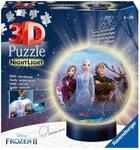 Ravensburger 3D Puzzle 11141 - Nachtlicht Puzzle-Ball Disney Frozen 2 - ab 6 Jahren,