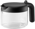 De'Longhi Kaffeekanne DLSC021, Glaskaraffe mit klappbarem Kunststoffdeckel, Zubeh&ouml;r