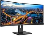 Philips 346B1C - 34 Zoll WQHD Curved USB-C Docking Monitor, h&ouml;henverstellbar