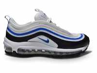 Nike Air Max 97 (Gs) Laufschuh, White Signal Blue Black Pure Platinum, 38 EU