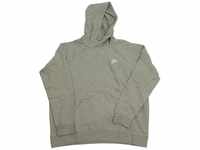 Nike Damen Sweatshirt W NSW ESSNTL FNL PO FLC, dk Grey Heather/White, L, BV4116