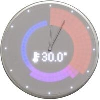 Technoline NeXtime - intelligente Wanduhr, Bluetooth - Daten&uuml;bertragen, Glance