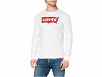 Levi's Herren Long-Sleeve Standard Graphic Tee T-Shirt, White, XL