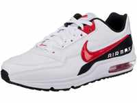 Nike Herren Air Max Ltd 3 Sneaker, White University Red Black, 46 EU