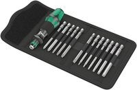 Wera 05004171001 Bicycle Set 2, Fahrrad Schraubendreher Wechselklingen Satz,