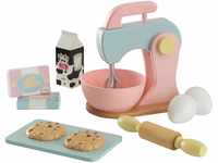 KidKraft Pastell Backset aus Holz für Kinderküche mit Küchenmaschine und...